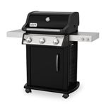 Weber Spirit Series Spirit E-315 Gas Grill Black - Cooking Area 2745 CM2, Self Adhesive, Gas Powered, Free Standing