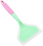 HARI® - Silicone Wrapped Nylon Fish Spatula Wide Turner 10X4.7 Inch Green