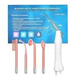 Yofuly High Frequency Face Wand, Portable High Frequency Facial Machine with 4 Red Neon Stabs, Skin Tightening Machine for Facial Beauty, Face Device for Skin Care Home Salon Use