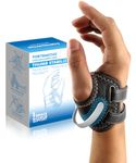 FORTEMOTUS CMC Thumb Brace Splint, CMC Joint Support for Thumb CMC Joint Pain, Instability, Tendonitis, Lightweight & Adjustable Thumb Support Brace for Men and Women Medium-Right