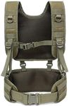 tooloflife Army Green Multifunctional Outdoor Vest Modular Waistcoat Light-Weight Plate Carrier for Paintball, Hunting, Fishing, Hiking, Camping, Training