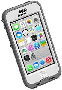 LifeProof Nuud Series Case for iPhone 5c (Only) - Retail Packaging - White/Clear