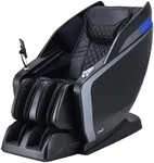 Osaki Monarch Full Body Massage Chair | Zero Gravity 3D SL-Track | Space Saving Technology Recliner| 9 Unique Auto Programs | Bluetooth Connection (LE Black)