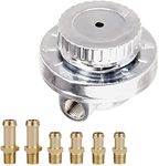 Pilida 9710 Fuel Pressure Regulator Kit: Manual 5-Speed Adjustable Engine Carburetor Carb With 1/4", 5/16",3/8" Fuel Adapters