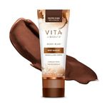 Vita Liberata Body Blur - Deeper Dark, Skin Perfecting Leg & Body Makeup, Wash Off Instant Tan, Radiant Glow & Flawless Finish, 100ml