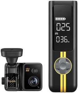 Fanttik Luma K10 Apex Dash Cam And X8 Apex Tire Inflator | AI Color and Night Vision Enhancement, Touch Screen, 5.8GHz WiFi 6, 20MB/s, Extreme Temperature Resistant, GPS, Parking Mode