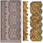 Prima Marketing Re-Design Mould 5"X10"X8mm - Border Lace