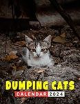 Dumping Cats Calendar 2024: Funny F