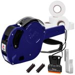 Perco Lite Price Gun Labeler Kit with 5,600 Blank White Labels 2 Ink Rollers