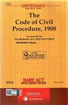 UNIVERSAL CIVIL PROCEDURE CODE (CPC) BARE ACT 2024