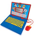 Lexibook, Paw Patrol, Educational and Bilingual Laptop Italian/English, Toy for Child Kid (Boys & Girls), 124 Activities, Learn Play Games and Music, Red/Blue, JC598PAi5