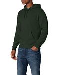 Fruit of the Loom 62-208-0 Men's Classic Hooded Sweatshirt, Bottle Green,Large