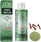 Happy Moms Oil Pulling with Clove & Fennel Essential Oils for Oral Health, Healthy Teeth & Gums, Alcohol Free Mouthwash, Teeth Whitening, for Dry Mouth, Bad Breath & Freshens Mouth