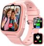 Blackview 4G Kids Smart Watch, GPS+LBS+Wi-Fi Tracker, SOS Video Voice Chat Phone Watch, Pedometer & Sleep, School Mode, Puzzle Games, LED Torch, IP68 Waterproof, Best Gifts for Boys Girls Teens 4-12