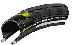 Continental Top Contact II Fold Reflex Bike Tire, Black, 700x 28C