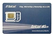 Telcel Mexico Prepaid SIM Card with