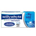 Willywhyte White Toothpaste With Extra Xylitol 1Kg,Cavity Protection
