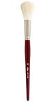 Silver Brush Limited 5518S Silver Mop White Round Paintbrush, Oil, Acrylic, and Watercolour Brush, Short Handle, Size 20