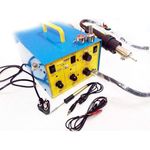 Buyyart New 3 In 1 900 Hot Air Gun SMD Rework Station & 12W Micro Soldering Irons With 5v Dc Out Put battery booster