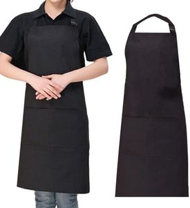 2PCS Apron with Pocket Chef Butcher Kitchen Restaurant Cook Wear COOKING&BAKING – Perfect for Home & Professional Use