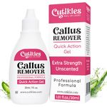 CUTIKLES Callus Remover Extra Strength Gel. Removes Tough Callus Instantly. Strong Formula For Spa Like Pedicures At Home - 30Ml
