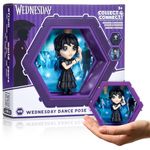 WOW! PODS 4D Wednesday Addams School Dance | Connectable Collectable Bobble-head figure that Bursts from their World into Yours | Wall or Shelf Display | Wednesday Addams Toys and Gifts | No. 495