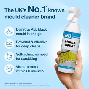 HG Mould Spray 500ml – Powerful Mold Remover for Bathroom & Kitchen