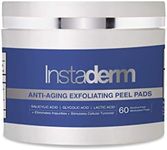 Anti-Aging Exfoliating Peel Pads -Chemical Peel Pads with Glycolic, Lactic, and Salicylic Acid. Smooth’s Fine Lines, Wrinkles, Dark Spots & Skin Roughness to Enhance the Skins Texture & Tone.