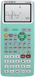 Scientific Calculator with Graph Functions for College and High School Students, Engineering, Advanced Mathematics, Calculus, Algebra, Geometery, Trigonometry, Statistics, Physics, Chemistry - Green