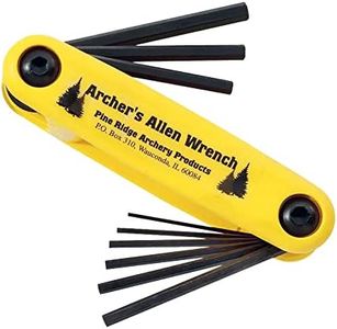 Pine Ridge Archery Archer's Allen Wrench Set and Holster Combo Kit, Yellow