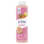 St. Ives Body Wash for sensitive skin Pink Lemon & Mandarin Orange certified cruelty-free by PETA 650 ml