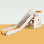 Toddler Slide 3 in 1 Kids Slide Freestanding Climber Playset for Babys with Basketball Hoop Extra Long Kids Slide Easy Set Up Baby Playset for Indoor Outdoor Backyard