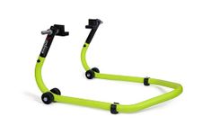 Explore Dismantle Premium Universal Paddock Stand with Swingarm L Supports for All Bikes Upto 300kg Weight (Comes with 5 Year Frame Warranty- YELLOW)