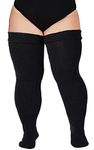 Plus Size Womens Thigh High Socks for Thick Thighs- Extra Long & Thick Over the Knee Stockings- Leg Warmer Boot Socks