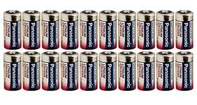 Panasonic CR123A - 3V Lithium Battery - Pack of 20 Bulk Batteries