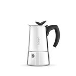 Bialetti Musa 6-Cup Stainless Steel Stovetop Espresso Maker, Silver