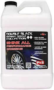 P & S PROFESSIONAL DETAIL PRODUCTS Shine All Performance Dressing - Premium High Performance Water Based Tire Dressing, Also Perfect for Vinyl, Rubber & Leather, Professional Gloss Finish (1 Gallon)