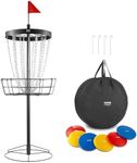 VEVOR Disc Golf Basket, 24-Chains P