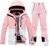 WOWULOVELY Women's Waterproof Ski J