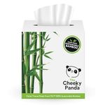 The Cheeky Panda Bamboo Facial Tissues | 12 Cube Tissue Boxes | Soft Face Tissues | Plastic Free Tissues Box Multipack