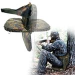 Vecacosic Portable Hunting Seat Cushion Pad, Camo Tree Seats for Ground Hunting, Thickened Tree Stand Seat Cushion, Multi-Functional Turkey Hunting Seat Cushion for Ground, Hunting Accessories