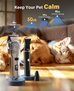 oneisall 3-in-1 Dog Clippers – Cordless Pet Grooming Kit