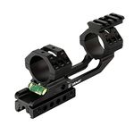 ohhunt Scope Mount 1 inch 30mm Cantilever Scope Mount fits 11mm 3/8" Dovetail Rail and 20mm Picatinny Weaver Rail