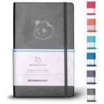 Panda Planner: 90-Day Undated Daily Planner - Boost Productivity, Set Goals & Manage Time - Increase Happiness With A Focus On Gratitude - Bonus Monthly/Weekly Sections - Hardcover - Black