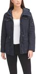 Levi's Women's Cotton Four Pocket Hooded Field Jacket, Navy, S