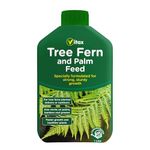Vitax Tree Fern And Palm Feed, For Tree Ferns, Ferns, Palms And Grasses. The Perfect Balance Of Nutrients To Maximise Growth, Easy To Use, Concentrated - 1 Litre Makes 100L