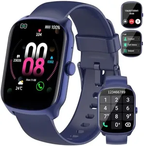 Smart Watch for Men Women, 1.95"HD Curved Screen Smartwatch (Dial/Answer Calls), Heart Rate Sleep Monitor Fitness Smartwatch, 112+Sports Modes Activity Trackers,IP68 Waterproof Watches for Android iOS