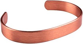 Apex Copper Bracelet, Solid Band