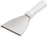 New Star Foodservice 38347 Plastic Handle Slant Edge Grill Scrapers, 4 by 8.5-Inch, White