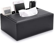 PU Leather Tissue Box Cover - Multi